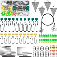 All-in-One 129pc Surf Fishing Kit – Easy Carry Tackle Box & Accessories