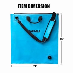 Buffalo Gear Fish Tournament Weigh In Bag Removable Mesh Insert,24x25in Heavy