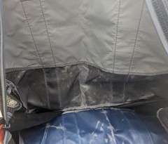 ORVIS Blue & Grey SAFE PASSAGE Fly Fishing Angler MESH WADER BAG