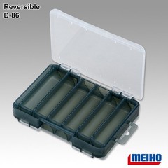 MEIHO Reversible D-86 140x104x032mm – tackle box tool made in japan