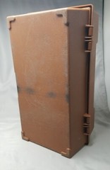 Plano Rust Color Fishing Tackle Box Craft Two Tray Handle on Top 14″ x 6″
