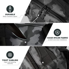 Stylish Black Camouflage Tackle Sling Bag for Men & Women – Fishing Essential
