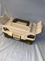Plano 6201 One Tray Tackle Box Bait Storage Extending Cantilever tray Design