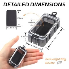 Tackle Box Organizer – 4PC Small Boxes with Magnetic & Waterproof Tackle