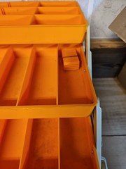 Rebel 635 Tackle Box Vintage Hard Plastic 3 Tray Fishing Box