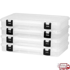 Clear Tackle Box Water Resistant ProLatch Locking System Fits 3700 Series Bags