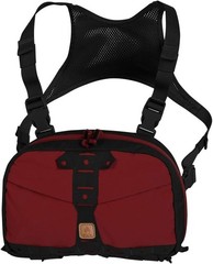 Numbat Bushcraft Chest Bag Crimson Sky 500D Cordura USA Made Organizer Pouch