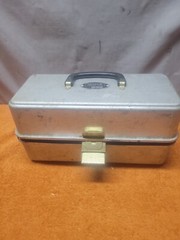 R•Vintage UMCO Corp. Aluminum Fishing Tackle Box 103 A