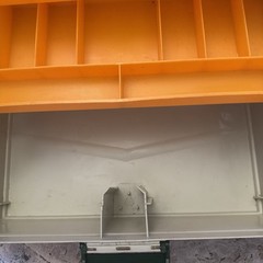 Vintage REBEL 600 Tackle Box Fishing Storage 3 Tray
