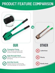 Hugbow Banding Strapping Kit, Heavy Duty 1000′ PET Kit