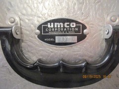Vintage UMCO Model 53 Aluminum 18” Fishing Tackle Box used good condition