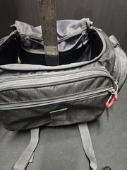 Ugly Stik Fishing Bag 2 Tone Grey Hard Bottom Shoulder strap