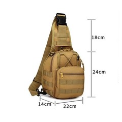 New Fishing Bag Tackle Storage Fishing Backpack Waterproof Cross Body Sling Bags