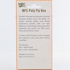 MFC Poly Fly Box – Sundell’s Rainbow Trout – FREE SHIPPING