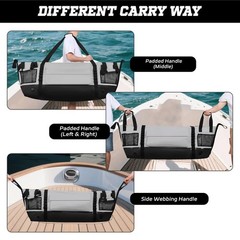 MORXPLOR Insulated Fish Cooler Kill Bag Flat Bottom 25×17.5 40×16 60×20 Inches