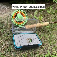 Aventik Two-Sided Box Easy Grip Foam Fishing Box(XS+S+M）