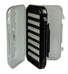 Dr. Slick Shatter Proof DeWitt Plastic Fly Box Ripple Foam Insert – New
