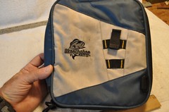 OKEECHOBEE FATS Fishing Soft Bait Binder Case , Used, Empty See Pictures