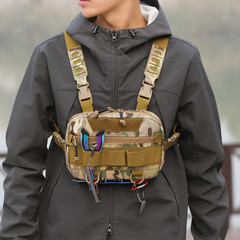 Fishing Chest Bag Running Backpacks Outdoor Travel Vest Bag Front Chest Pack