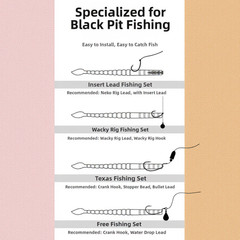 15pcs 110mm Soft Baits Floating Swimbaits Worms for Reservoir and Pond Fishing