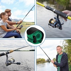 20Pcs Fishing Rod Belt Straps & Tackle Ties,Fishing Rod Holder Strap Angler’s…