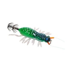 UV Glow Squid Jig EGI Lure 5.5cm 8.9g Slow Sinking Hook for Night Sea Fishing