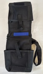 FLW Outdoors Fishing Tackle Bag for Containers w/ Compartments Shoulder Strap