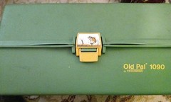 Old Pal 1090 Box With Fishing Tackle Bomber Strike King Gamakatsu Johnson +more