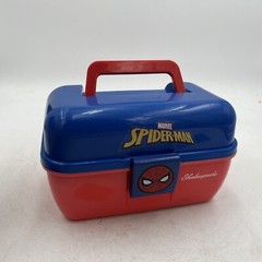 Shakespeare Spiderman Tackle Box Play Box SPIDERMAN Marvel Used Rare Complete