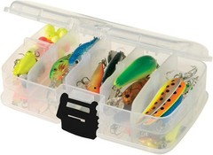 Clear Dual-Sided Tackle Box – 20 Adjustable Compartments for Efficient Fishing