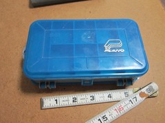 PLANO USA 3213 Mini Magnum Pocket Pak Minimalist Fishing Tackle Box – BLUE