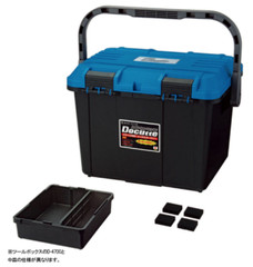 RINGSTAR Fishing Tackle Box D-4700BB DOCUTTE (Red,Blue) Made in Japan