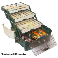 Plano Hybrid Hip 3-Tray Tackle Box – Forest Green