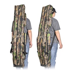 Foldable 1.2m 1.5m ThreeLayer LargeBelly Sea Fishing Bag DoubleShoulder RodTackl