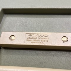 Vintage Plano 6300 Two-Tone Green Plastic 3 Tray Tackle Box