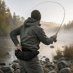 Waterproof Waist Pack for Fishing and Cycling, Unisex, for Travel