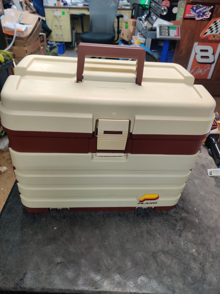 Plano 758 Large Tackle Box with Top Storage & 4 Drawers – VERY NICE USED COND!!!