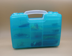 Plano Two Tier Satchel Tackle Box 11″ X 8″ With Lures And More ++++