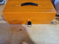 Vintage Shakespeare Tackle Box with Lures, Tackle & Berkley Line – Loaded