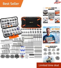Organized 397 PCS Fishing Gear Set – Ideal for Freshwater & Saltwater Fishing