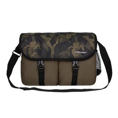 Kylebooker Trout Fishing Bag Fly Crossbody 15.75 inches, Green