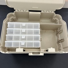 Plano 1349 Magnum Tackle Box Blue Beige USA Fishing Storage Organizer