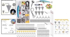 Comprehensive 136pc Saltwater Fishing Tackle Kit – Perfect for Enthusiasts