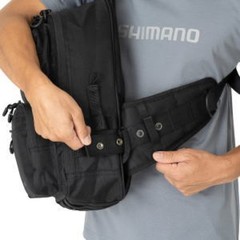 SHIMANO BS-225W Tough Sling M Fishing Bag Shoulder Pack Black Brand New Japan