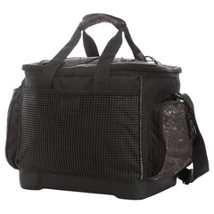 Large Fishing Backpack Charcoal Non Slip Textured Molded Bottomgray Camo Unisex