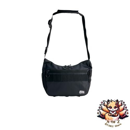 NEW AbuGarcia Round Shoulder Bag Coated Black