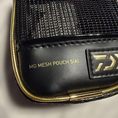 DAIWA MG MESH POUCH S(A) Black Gold Japan