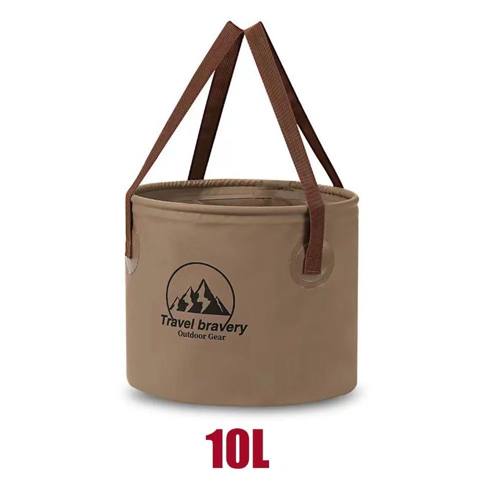 Portable Fishing Bucket Collapsible Tackle Gear Water Storage Outdoor Accessory
