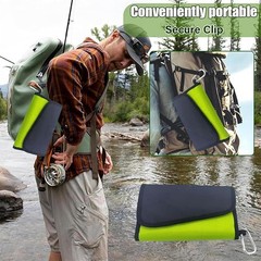 Premium Organizer Compact Fishing Tackle Pouch with Clip fits All Fishing Styles