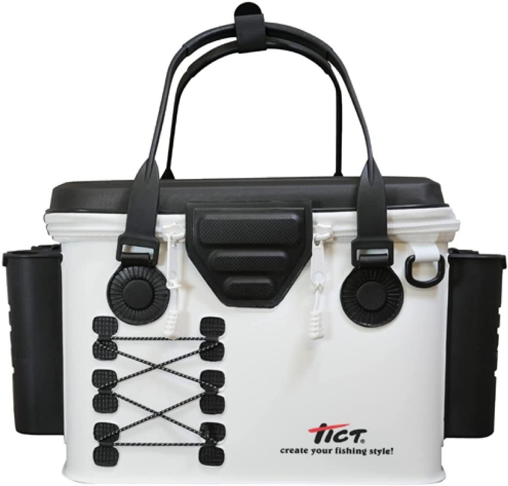 ** TICT Light Game Compact Bakkan III New Model Tackle bag White